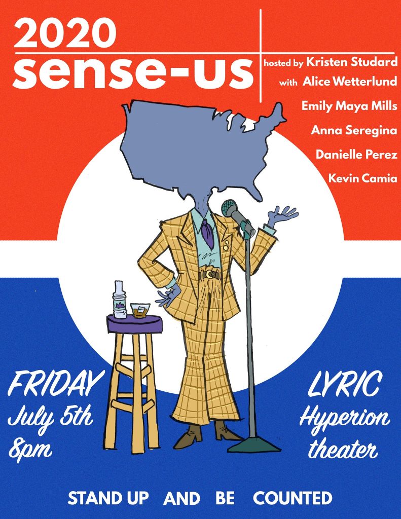 Flier for July 8th Sense-Us